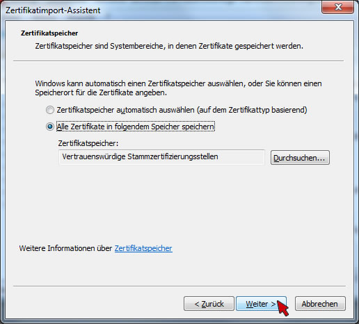 Internetpräsentation sever-team